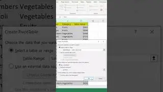 How to create a Pivot Table in 1 minute