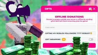 I Gave Robux To My Roblox Followers In PLS DONATE!
