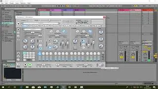 Drum Sound Design using Microtonic