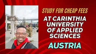 STUDY FOR CHEAP FEES AT CARINTHIA UNIVERSITY OF APPLIED SCIENCES AUSTRIA