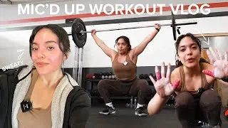 Mic'd Up CrossFit Workout Vlog // Workout With Me!
