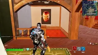 I Just found the Ironman Fan club in Fortnite  Absolute Doom
