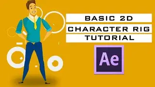 Basic 2d Character Rig After Effects Tutorial (Duik)