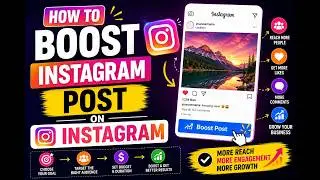 HOW TO BOOST INSTAGRAM POST ON INSTAGRAM 2024 | INSTAGRAM