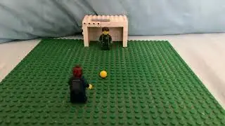 Mbappe penalty world cup final low quality stop motion #football #fyp #lego