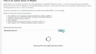 Wapiti Application Vulnerability Scanner _ Security Auditor .flv
