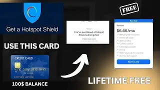 How To Get Hotspot Shield Premium Free | 7 Days Free Trial | Hotspot Shield Premium BINs | PKDIGITS