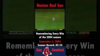 Remembering the 2004 Boston Red Sox - Win 82 #redsox #baseball #homerun #sports #mlb