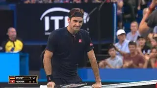 Alexander Zverev v Roger Federer highlights (Final) | Mastercard Hopman Cup 2019