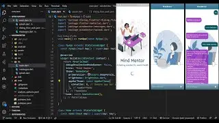 Mental Health Chatbot app in flutter using DIalogFlow #chatbot #dialogflow #flutter #BrokenSnippet