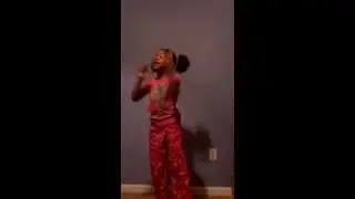 Little Girl Preaches On Get Back Up