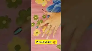 Nailart Design 💅🏻 without using any tool || 