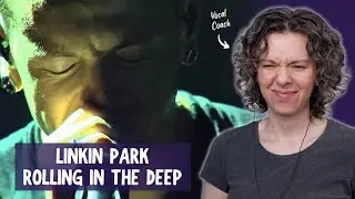 Watching Linkin Park perform 