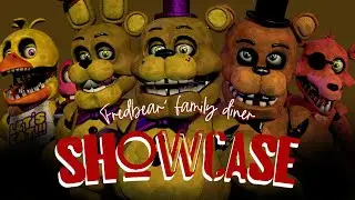 C4D | Fredbear's Family Diner Models Showcase