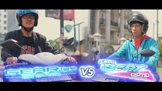 YAMAHA GEAR 125 VS HONDA BEAT 110 - SIAPA YANG PALING BAGUS?