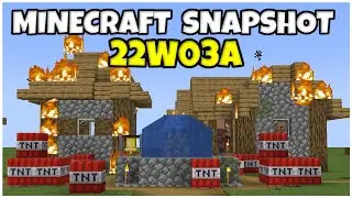 NEW SNAPSHOT 22W03A! Big Fixes + New Commands! Minecraft Java Snapshot Review