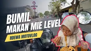 Bumil ngajakin beli mie level di Madiun | Motovlog