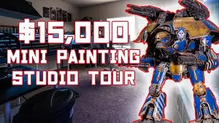 Warhammer 40,000 Dream Miniature Painting Studio Tour! 2021