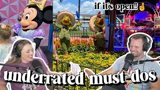 EPCOT: Most Underrated to Do and Eat | Disneyville Podcast Episode 27