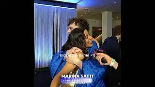 Marina & Nemo 🫶🏻 ~ Eurovision 2024