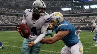 Dallas Cowboys vs Los Angeles Chargers - NFL Preseason 8/24 Full Game Highlights (Madden 25 Sim)