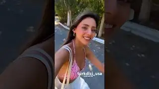 Sıla Türkoğlu enjoying summer at detox camp #sılatürkoğlu #kızılcıkşerbeti #doğa