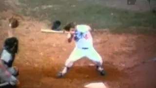 Ron Cey Gets Drilled In Head By Goose Gossage fastball!