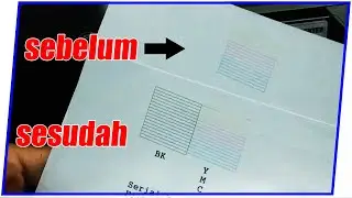Tinta hitam tidak keluar Epson L3110