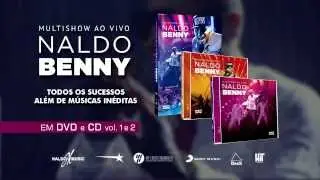 DVD Naldo Benny ao vivo Multishow