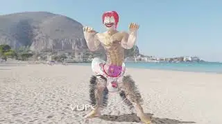Dance See Tình on the beach