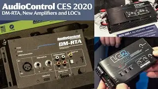 AudioControl CES 2020 - New Amplifiers, DSP's and Line Output Converters