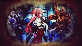 Genshin Impact - Yae Miko (EDM) Анимационное музыкальное видео (GMV) ♪🤍