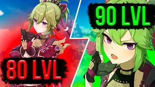 КУКИ 80 VS 90 УРОВЕНЬ: СТОИТ ЛИ ТРАТИТЬ РЕСУРСЫ? ПРОКАЧКА ПЕРСОНАЖЕЙ | GENSHIN IMPACT