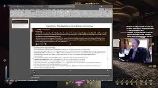 DUNE??  3.2 patch tomorrow, creator call questions