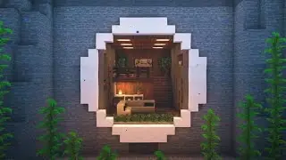 I make underground secret  base in bb smp