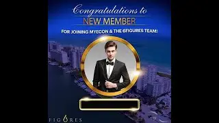 HOW TO CREATE A WELCOME POST USING THE TEMPLATE MYECON TRAINING FOR BEGINNERS 2020