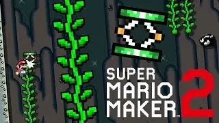 I made a Mario Maker 2 level around a terrible mechanic
