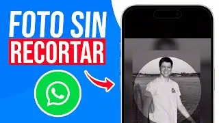 How to PUT a PROFILE PHOTO on WhatsApp WITHOUT CROPPING (Complete Guide!)
