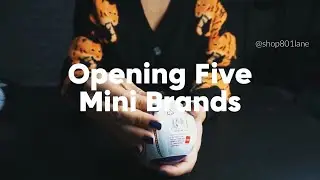 Unboxing 5 Zuru Mini Brands Surprise Balls for ASMR Fun! Ultimate Mini Brands Opening Experience!
