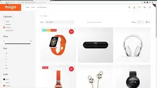 Collection :: How to configure collection header :: Mogo Shopify Theme