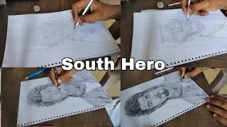 Drawing Thalapathy Vijay in the South Hero Style (2024)