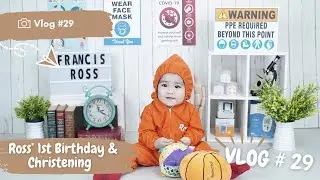 Ross’ 1st Birthday & Christening - October 17, 2020