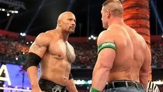 WWE Wrestlemania 2013 l The Rock V John Cena l Highlights [HD] (PS3)