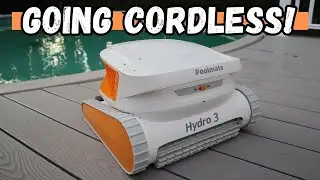 POOLMATE HYDRO 3 cordless pool robot - full test and review!