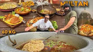 Extreme Street Food Tour in Multan - Huge Meat Makings In Pakistan
