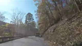 The Dragon drive - past Cheoah Dam downhill route 129 south