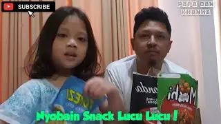 #SNACKENAK #SNACKASYIK Nyobain 3 Snack Lucu dan Yummy!