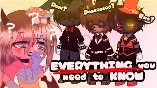 EVERYTHING you need to know about the animatronics in MY AU||Fnaf Gacha||Facts video