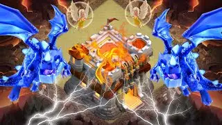 Electro Dragon & Queen Charge TH11 Attack Strategy 2024 | TH11 | Clash of Clans | Tornado Gaming