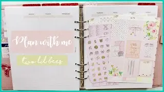 Plan with me - April Showers | Aura Estelle & Two Lil Bees